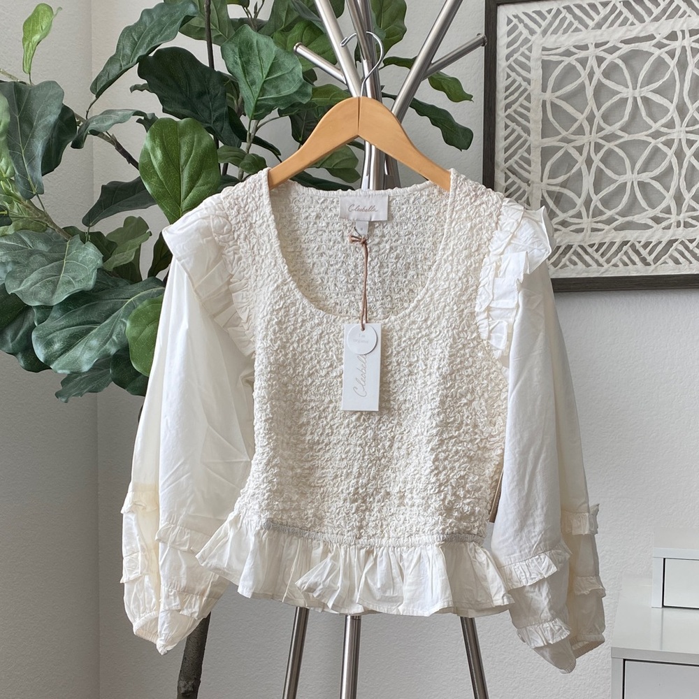 Cleobella | Veronika balloon sleeve blouse - 100% Organic Cotton
